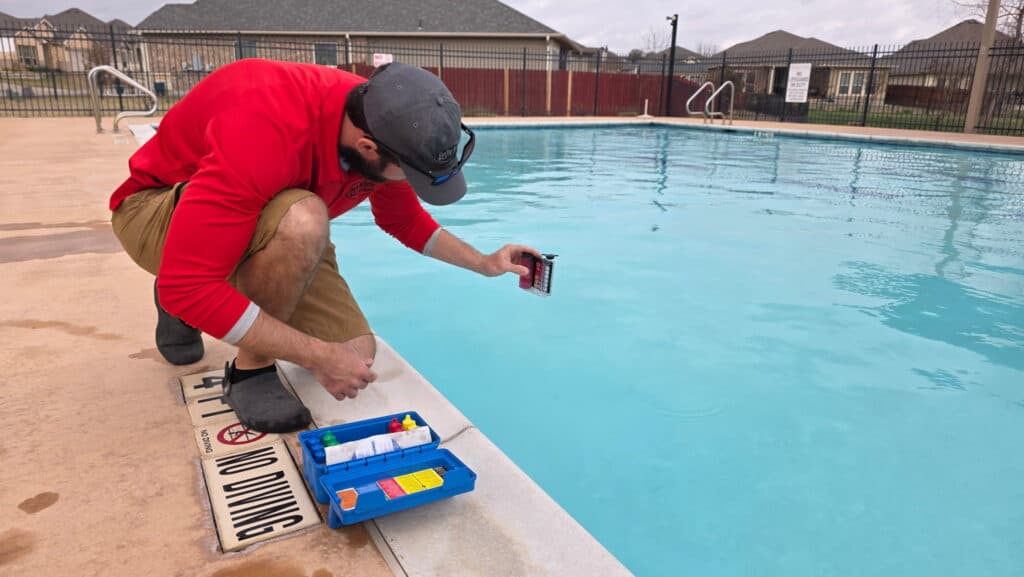 pool chemical balancing service